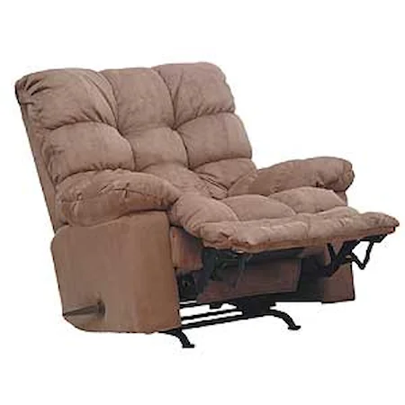 Rocker Recliner with Sensate Heat/ Massage and Magazine Pocket